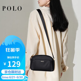 POLO斜挎包女时尚百搭单肩包简约包包女包防泼水包生日礼物送女友