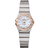 欧米茄（OMEGA）瑞士手表 星座石英镶钻女表24mm123.25.24.60.55.002