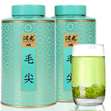 润虎茶叶 绿茶信阳毛尖300g罐装自己喝2025新茶嫩芽散装