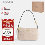 蔻驰（COACH）【品牌直供】女士NOLITA小号手提手拿包腋下包麻将包人造革