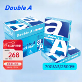 Double A 70g A3 复印纸500张/包 5包/箱（2500张）