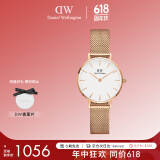 丹尼尔惠灵顿（DanielWellington）DW手表女 简约欧美表钢带石英女士手表520礼物送女友DW00100219