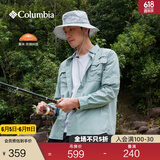 Columbia邓刚同款哥伦比亚户外男女钓鱼系列UPF50防晒运动休闲衬衫FJ7048 461男女同款 L (180/100A)