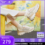 斯凯奇（Skechers）奶茶熊女鞋夏季厚底老爹鞋软底透气百搭熊猫鞋休闲运动鞋149238