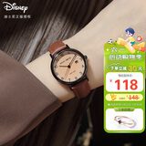 迪士尼（Disney）手表女款简约气质ins风带日历防水小棕表中学生女士手表MK-11633K