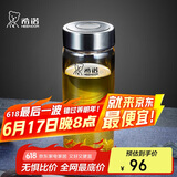 希诺玻璃杯单层加厚大容量家用办公泡茶杯子男车载水杯XN-6016L 400mL