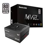 航嘉（Huntkey） MVP P850黑色白金牌850W电源（ATX3.1/80PLUS白金全模/原生PCIe5.1/风扇启停/延时冷却）