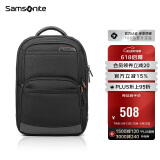 新秀丽（Samsonite）电脑包双肩包商务背包笔记本包休闲都市36B*09009黑色15英寸
