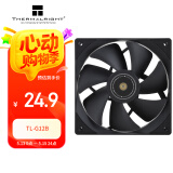 Thermalright(利民) TL-G12B 黑色12cm机箱风扇 液压 轴承 4PIN PWM 风扇 串接PWM接头 1500调速风扇