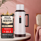 SIMELO玻璃内胆保温瓶暖壶学生宿舍热水壶2000ML 新东风 白色