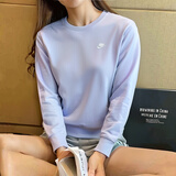 耐克（NIKE）男女上衣情侣装 25冬季新款休闲运动服透气夹克上衣时尚舒适卫衣 男女同款/偏大/香芋紫 S