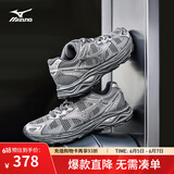 美津浓（MIZUNO）【RACER S】软底轻便运动跑步鞋男女同款缓震透气休闲慢跑鞋 24/野鸽灰 42 (270mm)