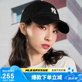 MLB棒球帽子夏季【女明星虞书欣同款】鸭舌帽软顶帽3ACP7701N-50BKS