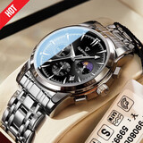 马克华菲（FAIRWHALE）阿玛妮机械风手表男士学生表防水瑞士品质国表生日礼物送男友5370