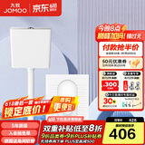 九牧（JOMOO）蹲便器 双档节水水箱抗污蹲便器 防臭劲冲自洁蹲便器套装 简方纤薄蹲便器套餐
