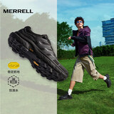迈乐（Merrell）运动户外徒步鞋FREE STRIDE男女款减震防滑登山户外通勤鞋 MT6325102-01黑色男女同款 43