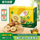 佳沛（zespri）新西兰  金果10粒猕猴桃礼盒巨大果单果144-175g 端午节水果礼盒