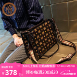 迈克史密斯 包包女包新款时尚简约水桶包女士百搭大容量单肩包质感手提包 咖啡色