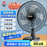 华生（Wahson）电风扇/台扇/低音风扇/16吋大风量家用办公电扇交流定频风扇 WS-A1603