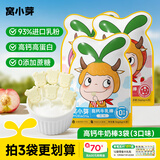 窝小芽 山楂棒棒糖儿童0添加高钙牛奶棒零食水果条独立装享婴儿宝宝食谱 高钙牛奶棒36g*3袋（3种口味）