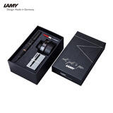 凌美（LAMY）钢笔礼盒生日节日礼物学生成人练字文具 德国进口 狩猎系列 50周年墨水笔礼盒 磨砂黑 F0.7mm