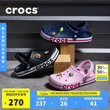 crocs卡骆驰贝雅卡骆班|205089 深蓝/辣椒红-4CC 41/42(260mm) 