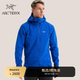 ARC'TERYX始祖鸟 GAMMA HOODY 防风 男子 软壳夹克 Vitality/群青蓝 L