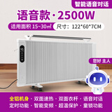 扬子（YANGZI） 碳纤维电暖器取暖器家用节能省电全屋速热壁挂式卧室电暖气片 【语音控制】2500W石墨烯双面发热
