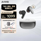 科大讯飞（iFLYTEK）无线蓝牙耳机 主动降噪 会议耳机Nano+入耳式录音翻译 超长续航 录音转文字 【旗舰款】Nano+ 流光银