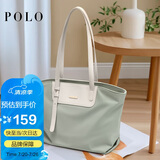POLO单肩包女休闲包包女包托特包上班通勤包手提包女生日礼物送女友