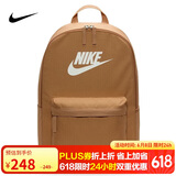 耐克（NIKE）男女双肩包背包 电脑包旅行包书包 DC4244-224 亚麻