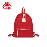 Kappa卡帕 新款潮流背包女包运动时尚百搭迷你双肩包旅行小背包情人节 中国红