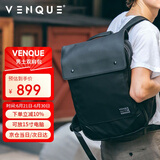 VENQUE范克双肩包男高级感商务通勤包电脑包大容量旅行包潮牌休闲背包