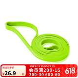 迪卡侬弹力带瑜伽器材拉伸翘臀圈健身带 绿色/10kg-4589061