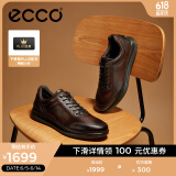 爱步（ECCO）商务休闲鞋 男士休闲皮鞋男鞋牛皮休闲运动鞋子正装鞋 雅仕207124 可可棕20712401482 41