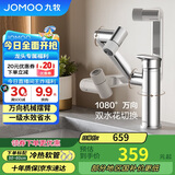九牧（JOMOO）面盆水龙头硅黄铜机械臂招财猫卫生间冷热洗脸盆洗手盆龙头32706