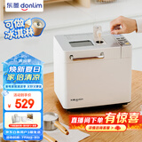 东菱（Donlim）升级款面包机 全自动家用和面机 可预约 智能双撒 高成功率 冰淇淋机DL-4705（白色）