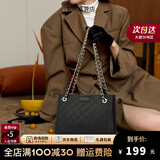 CinvaiKrose官网包包女包轻奢侈女士包包品牌新款2025托特包单肩包女腋下包 菱格黑-小号CK女包生日礼物
