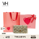 VANESSA HOGAN【送礼推荐】VH女包山茶花信封包高级感包包老花链条包单肩斜挎包