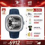 SEVENFRIDAY七个星期五手表M系列方形大表盘瑞表防水时尚手表男自动机械腕表 M1B/01