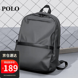 POLO男士双肩包背包男电脑包14/15.6英寸大学生书包出差旅行笔记本