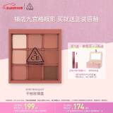 3CE九宫格九色眼影盘DRYBOUQUET干枯玫瑰哑光520情人节礼物