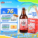 【京东定制】精酿白啤青啤五厂产618ml*6瓶*2箱礼盒装 加量不加价