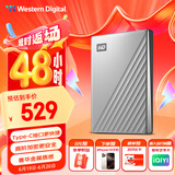 西部数据（WD）1TB 移动硬盘 type-c Ultra系列 2.5英寸 银 机械硬盘 笔记本电脑外接加密兼容Mac 大容量家庭存储