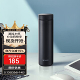 虎牌（TIGER）不锈钢轻量便携男女保温水杯520礼物MMZ-A50C-KG石墨黑500ml