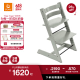 Stokke欧洲进口宝宝TT餐椅多功能儿童餐椅家用餐桌椅婴儿学坐椅成长椅 【推荐】冰川绿单椅