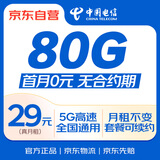中国电信流量卡29元全国通用低月租电话卡手机卡高速5G星卡长期纯上网非无限永久无忧