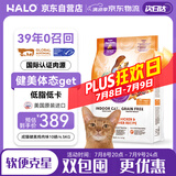 自然光环HALO美国进口纯鲜肉健美体态成猫粮 鸡肉味10磅/4.54kg