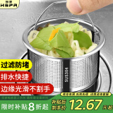 裕津（HSPA）厨房水槽过滤网洗不锈钢洗菜盆洗碗池漏网水池下水道过滤器105