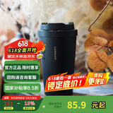 乐扣乐扣（LOCK&LOCK）遇见元气保温保冷咖啡杯弹跳盖男女颜值水杯400ML蓝色LHC3271NVY